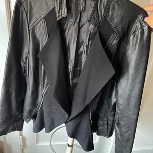 Faux Leather Jacket